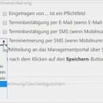 Terminerinnerung Per Sms Vorlage Schönste Frisör software Einstellungen Terminerinnerung