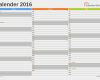 Terminkalender Excel Vorlage Schönste Excel Kalender 2016 Kostenlos