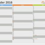 Terminkalender Excel Vorlage Schönste Excel Kalender 2016 Kostenlos