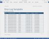 Test Plan software Vorlage Wunderbar Error Log Template – Ms Word – software Testing