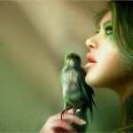 Testament Handschriftlich Vorlage Kostenlos Hübsch Download Wallpaper Girl Sight Bird Hair Person