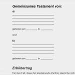Testament Schreiben Vorlage Elegant Ehegattentestament Testament Handschriftlich