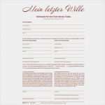 Testament Verfassen Vorlage Best Of Rnk Verlag Vordruck Testament &quot;mein Letzter Wille&quot; Mappe