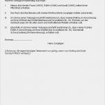 Testament Vorlage Word Cool Eigenhändiges Testament Teilungsvorschriften Muster Zum