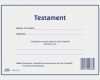 Testament Vorlage Word Wunderbar Testament 2838