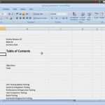 Testdokumentation Vorlage Excel Angenehm Test Plan Template Excel
