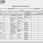 Testprotokoll software Vorlage Elegant Inspection Test Plan form Pleted Example