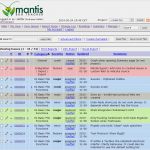 Testprotokoll software Vorlage Inspiration Mantis