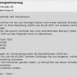 Text Zahlungserinnerung Vorlage Genial Zahlungserinnerungs Email Für Vorkasse Kunden