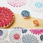 Textildruck Vorlagen Wunderbar Stoffdruck Mit Selbstgemachten Stempeln