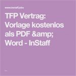 Tfp Vertrag Dsgvo Vorlage Erstaunlich Tfp Vertrag Vorlage Kostenlos Als Pdf & Word Instaff