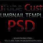 Thumbnail Vorlage Photoshop Süß 2012 Custom Shop Psd Template