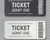 Ticket Erstellen Vorlage Erstaunlich Kreative Vektor Illustration Von Leeren Ticket Vorlage