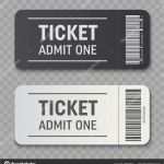 Ticket Erstellen Vorlage Erstaunlich Kreative Vektor Illustration Von Leeren Ticket Vorlage