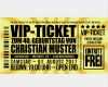 Ticket Vorlage Zum Bearbeiten Wunderbar Einladungen Zum 40 Geburtstag “vip” – Meine
