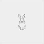 Tierzeichnungen Vorlagen Süß with Wreath Around It Dwarf Bunny Pinterest