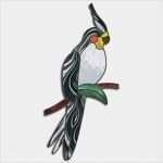 Tiffany Glaskunst Vorlagen Wunderbar Kostenlose Tiffany Vorlage Cockatiel Tiffani