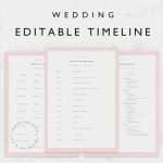 Timeline Vorlage Word Süß Hochzeit Timeline Vorlage Braut Hochzeit Tag Planen