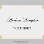 Tischkarten Drucken Vorlage Beste Hochzeit Tischkarten Vorlage Gefaltet Gold Damast