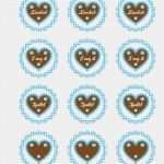 Tischkarten Herbst Vorlagen Fabelhaft Oktoberfest Lebkuchenherz Printable Ausdrucken