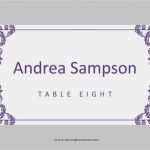 Tischkarten Hochzeit Vorlage Einzigartig Hochzeit Tischkarten Vorlage Gefaltet Lila Damast