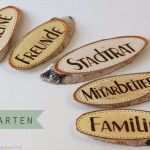Tischkarten Hochzeit Vorlagen Elegant Namensschilder Aus Holz Hochzeit – Bvrao