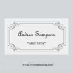 Tischkarten Hochzeit Vorlagen Schönste Tischkarten Vorlagen – Coaga