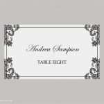 Tischkarten Hochzeit Vorlagen Wunderbar Hochzeit Tischkarten Vorlage Gefaltet Schwarze Damast