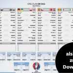 Tischkicker Turnier Spielplan Vorlage Elegant Frankreich Em Spielplan 2016 Als Pdf Zum Ausdrucken Welt