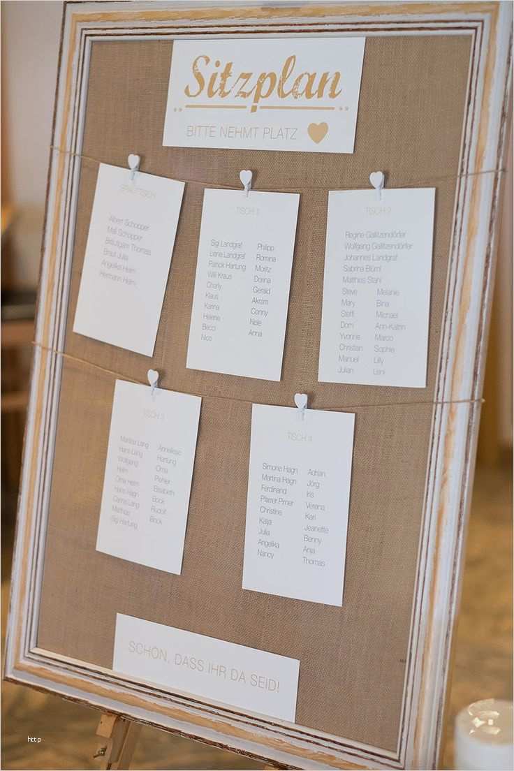 Tischordnung Vorlage Wunderbar Ein toller Sitzplan Zur Hochzeit Im Vintage Stil Dieser