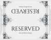 Tischschilder Vorlage Genial Reserved Table Sign Template Word