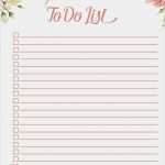To Do Liste Vorlage Bunt Erstaunlich 40 Printable to Do List Templates