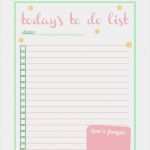To Do Liste Vorlage Bunt Inspiration Clear Colours Free Printables to Do List