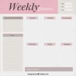 To Do Liste Vorlage Bunt Neu Einfache Wochenplan