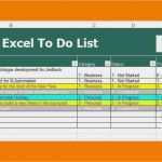 To Do Liste Vorlage Excel Fabelhaft 7 Excel to Do Liste Vorlage