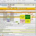 To Do Liste Vorlage Excel Hübsch to Do List Excel Template
