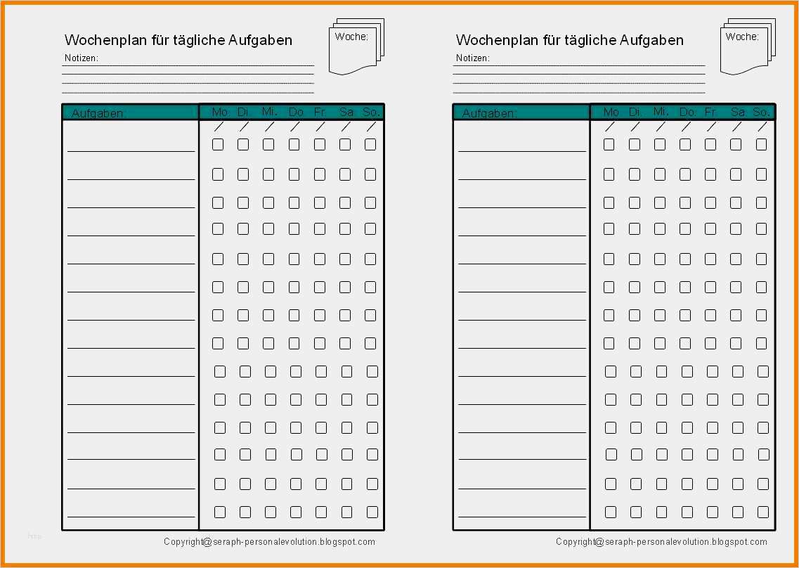 To Do Liste Vorlage Word Neu 13 Kinder Putzplan