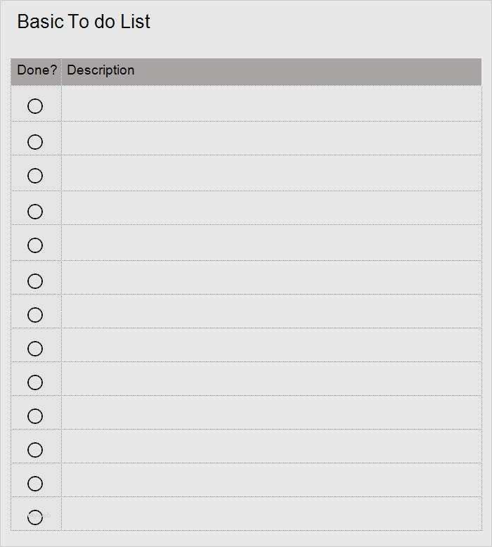 To Do Liste Vorlage Word Wunderbar 14 to Do Liste Vorlage Word
