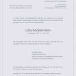 Todesanzeige Erstellen Vorlage Inspiration todesanzeigen Vorlagen