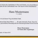 Todesanzeigen Muster Vorlagen Luxus todesanzeigen Vorlagen