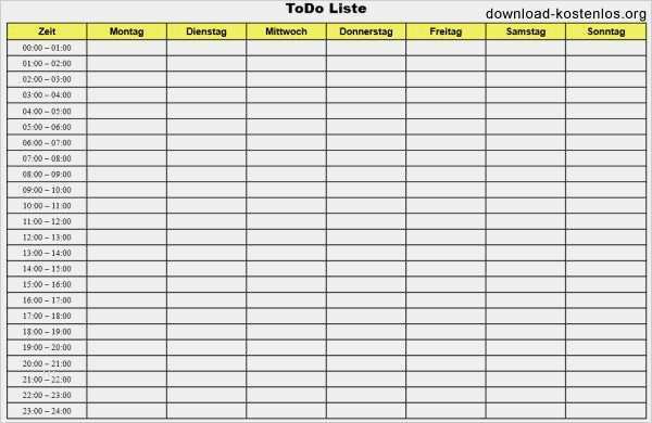 Todo Liste Vorlage Kostenlos Erstaunlich to Do Liste Vorlage Kostenlos Word Pdf – Xua