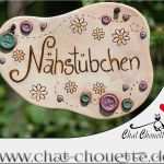 Töpfern Weihnachten Vorlagen Bewundernswert Großes Türschild Fürs Nähzimmer &quot;nähstübchen&quot; Von Chat