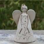 Töpfern Weihnachten Vorlagen Hübsch Keramik Figur Keramik Engel Keramische Glocke Handbuilding