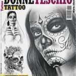 Totenkopf Tattoo Vorlagen Süß Donne Teschio