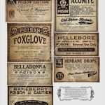 Tour Label Vorlage Beste Künstlervertrag Label Vorlage Gut Vintage Gift Apotheker