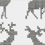 Trachten Stickerei Vorlagen Schönste Stickapplikationen Stickdatei Kreuzstich Hirsche