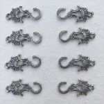 Trachtenstrümpfe Vorlage Erstaunlich Miederhaken Silber Antik Für Dirndl &amp; Tracht Line Shop