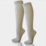 Trachtenstrümpfe Vorlage Großartig Kniebundstrümpfe Trachtensocken Baumwolle Leinen Natur