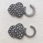 Trachtenstrümpfe Vorlage Hübsch Miederhaken Antik Silber Matt Für Dirndl &amp; Tracht Line Shop