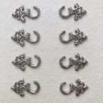 Trachtenstrümpfe Vorlage Süß Miederhaken Silber Antik Für Dirndl &amp; Tracht Line Shop